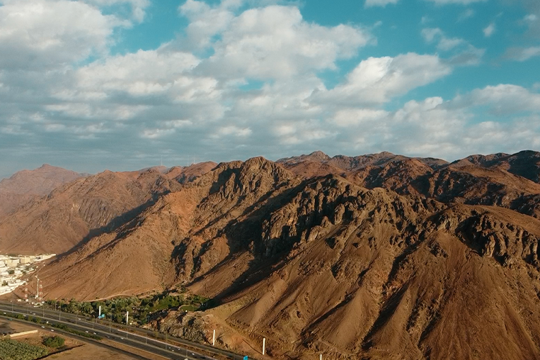 صورة لجبل أحد